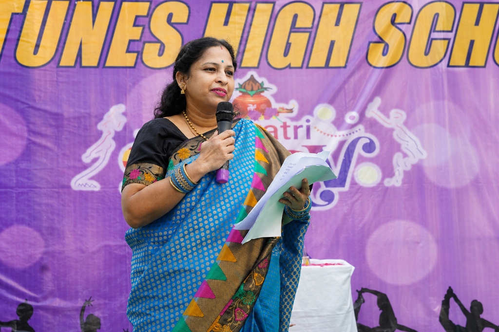 Mrs. K. Madhuri - Principal of Fortunes High School